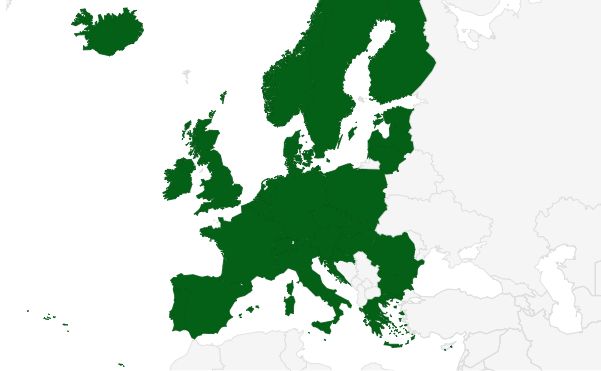 blivale_images_european_countries_with_unlimited_internet BLIVALE SIM Card Surf Europe Unlimited: unlimited GB of data in 4G in the European Community