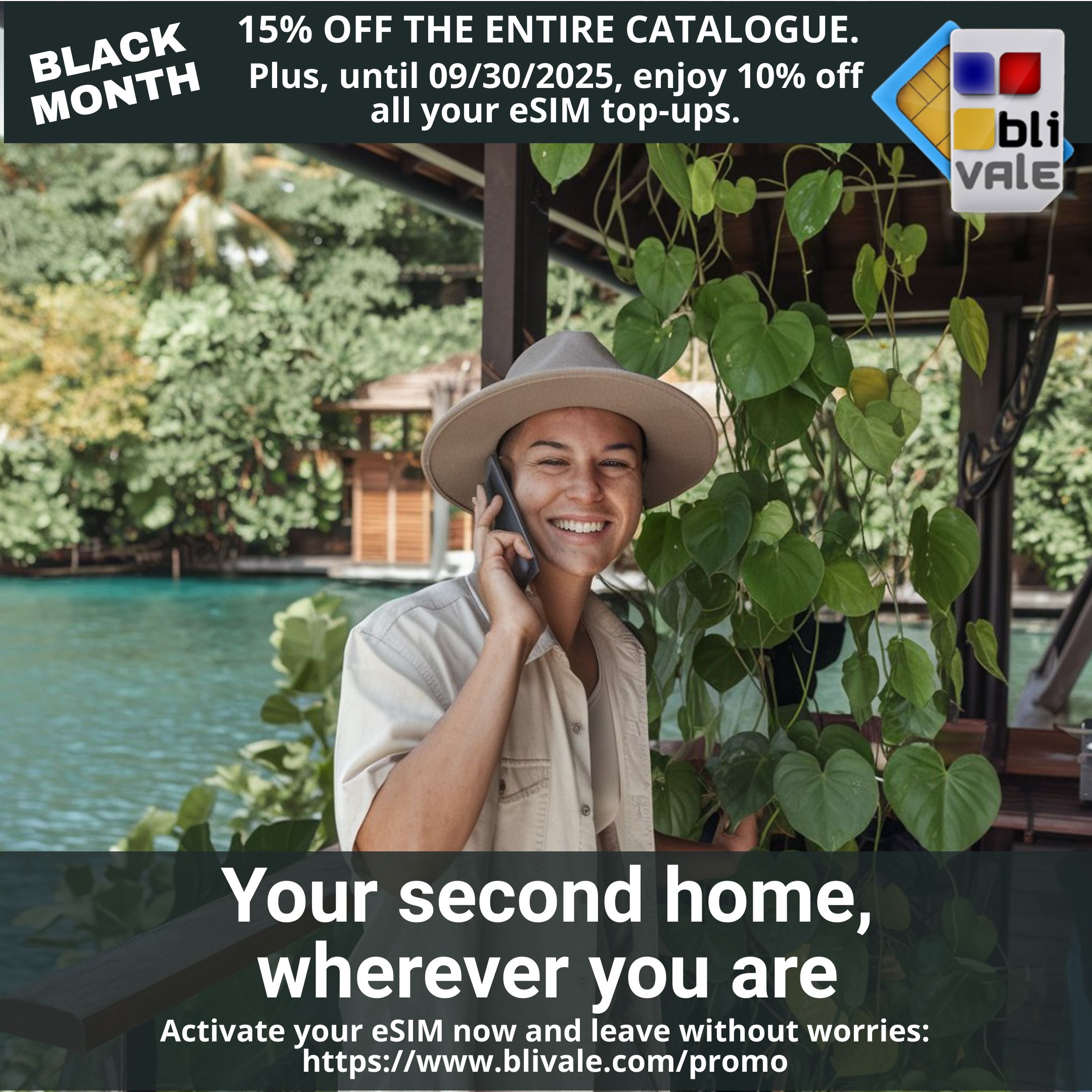 blivale_image_03_Your_second_home_wherever_you_are Your second home, wherever you are. With your eSIM and SIM Card.