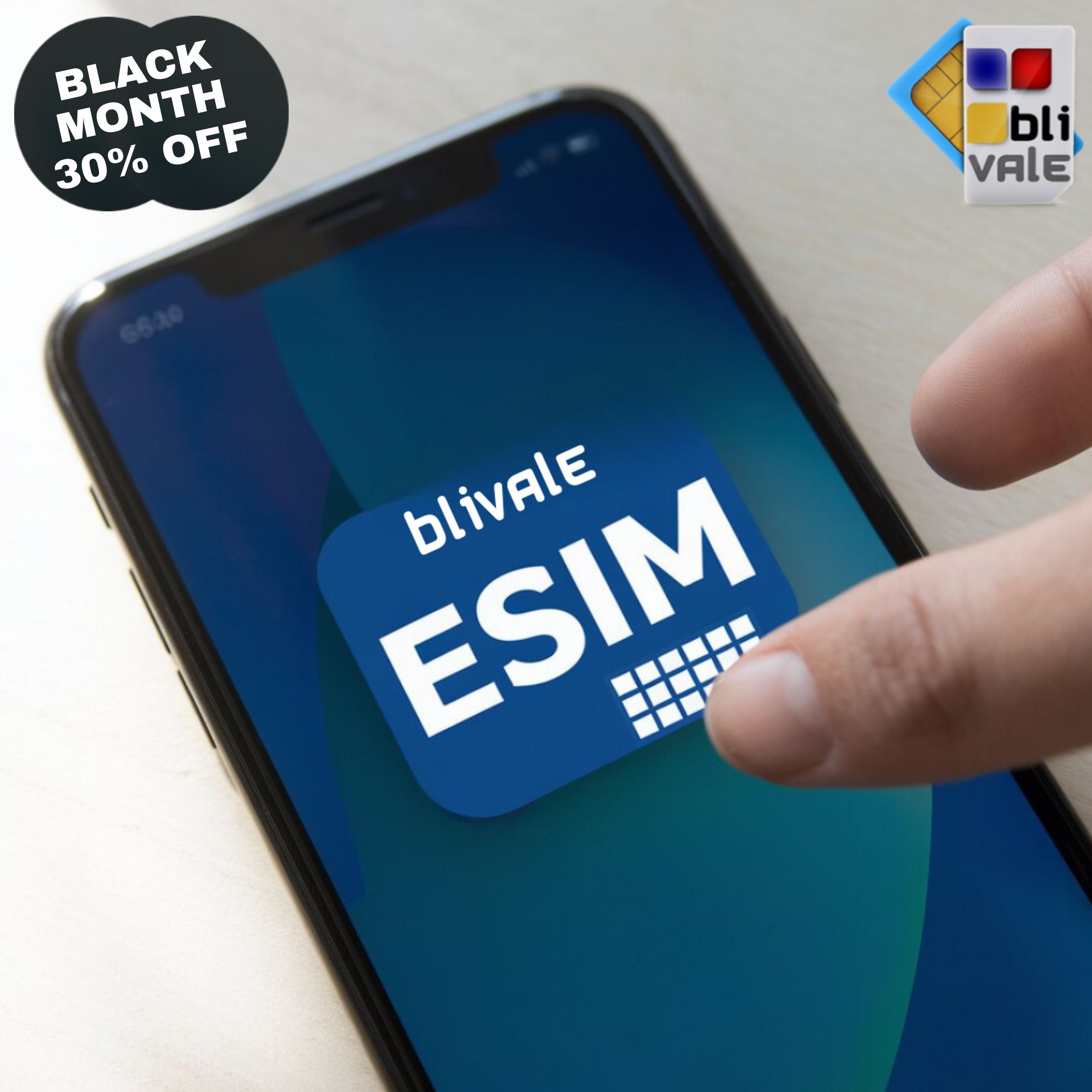 blivale_image_06_Ease_of_use Activate your eSIM in a few simple steps.