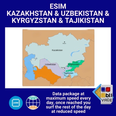 blivale_en_esim_new_kazakhstan__uzbekistan__kyrgyzstan__tajikistan_data_package_1080x1080_139612920 eSIM para KAZAJISTÁN, UZBEKISTÁN, KIRGUISTÁN y TAYIKISTÁN (KZ UZ KG TJ) Ilimitada