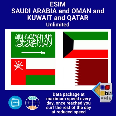 blivale_en_esim_new_saudi_arabia_oman_kuwait_qatar_data_package_unlimited_1080x1080 eSIM per ARABIA SAUDITA (SA) e OMAN (OM) e KUWAIT (KW) e QATAR (QA) Illimitato