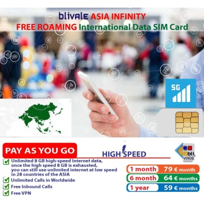 blivale_image_pay_as_you_go_surf_asia_infinity_sim_unlimited_free_roaming_246603840 BLIVALE SIM Card Infinity Asia 5G con Internet e chiamate illimitate